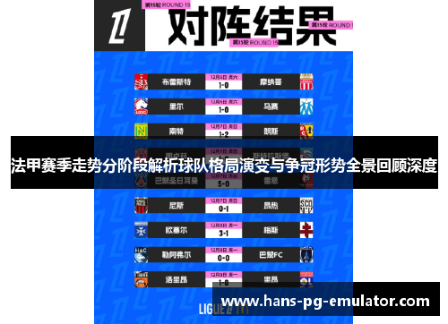 法甲赛季走势分阶段解析球队格局演变与争冠形势全景回顾深度